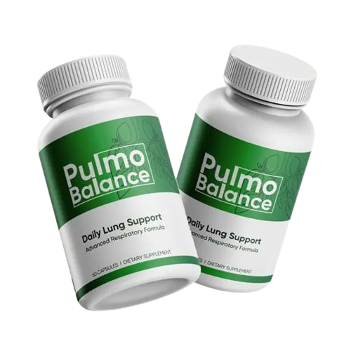 Pulmo Balance™ respiratory support supplement bottle